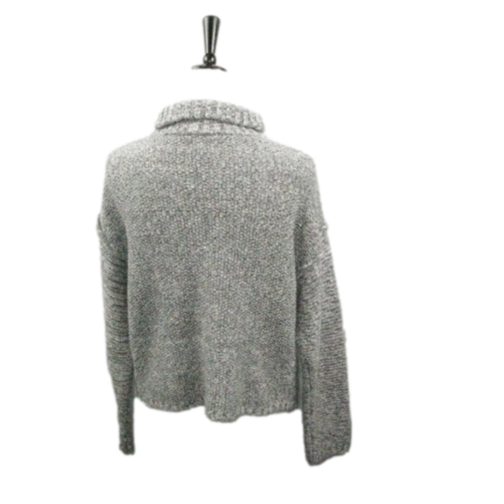 Universal Thread Gray Partial Zip Front Sweater S… - image 4